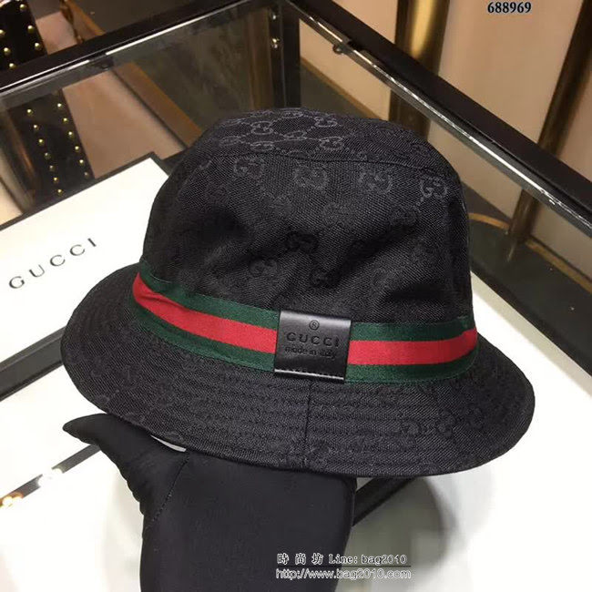 GUCCI古馳 經典款 漁夫帽 688969 LLWJ5772